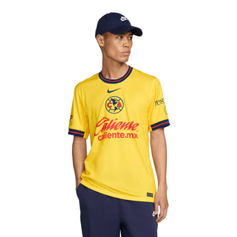 Men's Club América Yellow Nike Replica Jersey 24/25