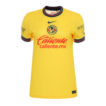 Women's Club América Yellow Nike Authentic Jersey 24/25