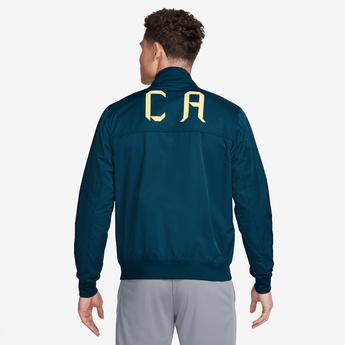 Men's Club América Blue Nike Bomber Jacket