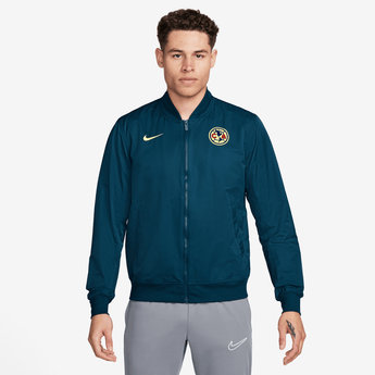 Men's Club América Blue Nike Bomber Jacket