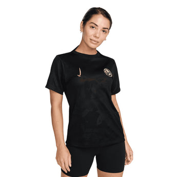 Women's Club América Black Nike Short Sleeve Tee