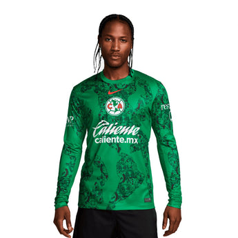 Men's Club América Green Nike Replica Goalkeeper Jersey 24/25